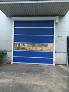China PVC Fabric Industrial Fast Door 0.75W Automatic Roll Up Doors on sale