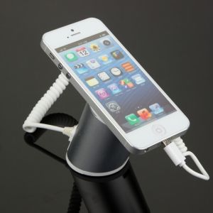 COMER smartphone gripper desktop display frame stands for desk anti-theft cable