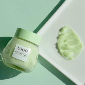 China ODM Organic Hydrate Avocado Sleeping Mask Cream For Skin Face Care on sale