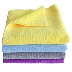 China 500gsm Super Soft Absorbent Microfiber Wash Cloth Car Cleaning Long And Short Pile on sale
