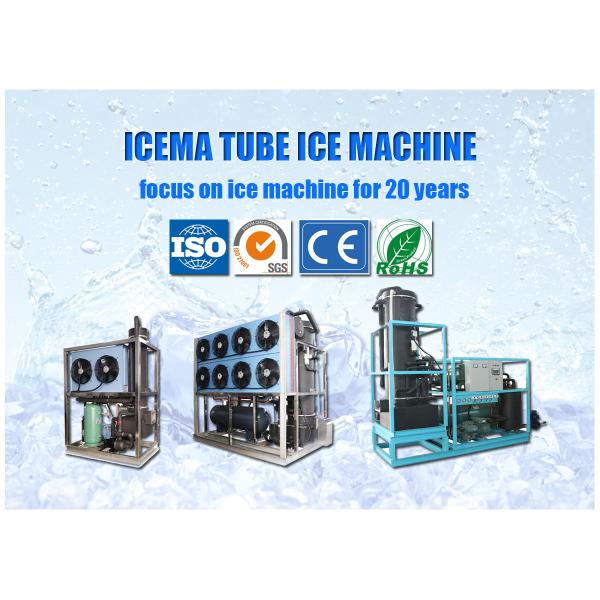 March Expo 5T 8T 10T Tube Ice Maker Machine with Automatic Operation and Energy Saving