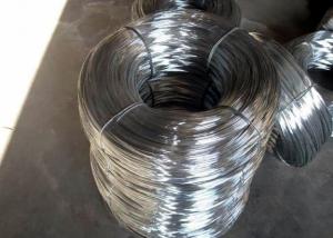 Professional Galvanised Steel Wire , Znic Coated Surface Stainless Steel Wire