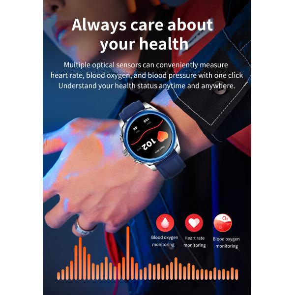 All Metal Amoled Bluetooth Calling Smartwatch Sports Mode Round Shape