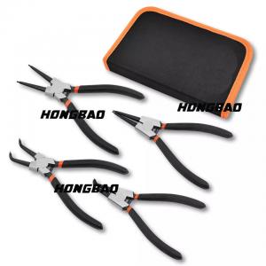 China Internal And External Snap Ring Pliers Circlip Pliers Retaining 7 Inch  4PCS 5pc on sale