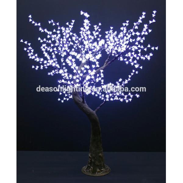 artificial lighted trees