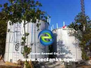 China Center Enamel Agricultural Bulk Storage Solutions / Water Storage Tanks For Irrigation on sale
