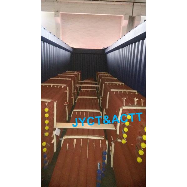 SA210 Sprial Heat Exchanger Fin Tube OD 45mm X 4.3mm THK X 7628mm LG