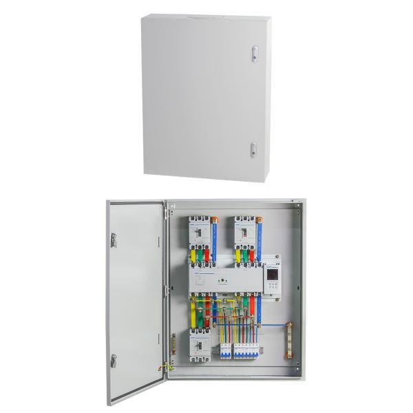 Sheet Steel Motor Control Enclosure Power Distribution Water Pump Control Cabinet