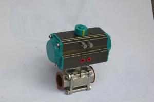  good quality pneumatic ball valves pneumatic actuator for ball valves Manufactures