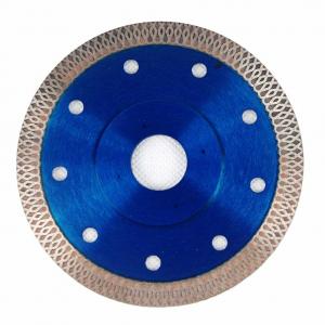  4.5 Inch Super Thin Circular Saw Blades , Diamond Stone Cutting Disc For Porcelain Tiles Manufactures