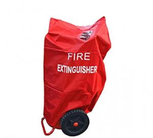  Fire Extinguisher Cover For 50kg Trolley Type Extinguihser With 116*72 Cm Size Manufactures