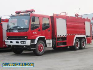  FVZ 300hp ISUZU Fire Fighting Truck 16000 Liters Water Tank Fire Truck Manufactures