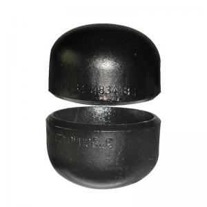 China Rustproof Butt Weld Pipe Fittings Carbon Steel End Cap A234 WPB STD SCH40 on sale