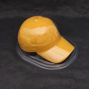  Custom Clear Hat Packing Plastic Box Hats Clamshell Blister Packaging Box Manufactures