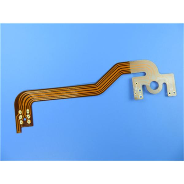 Heavy Copper Flexible PCB Built On Polyimide with 2 oz Copper