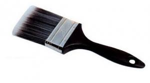 China Wood Handle Cleaning House Paint Brushes Double Boiled Polyester Bristle Paint Brush on sale