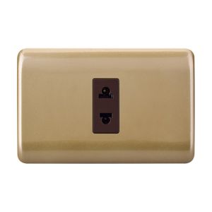 Buy cheap Electric 1 Gang Socket South American Standard Good Electrical Conductivity from wholesalers