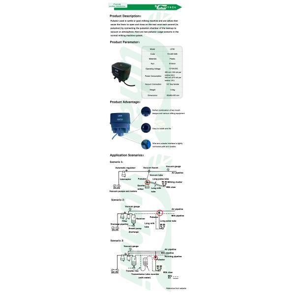 Interpuls CV30 Electronic Pulsator With 4 Exits Or 2 Exits For Milking Machine In Dairy Farm