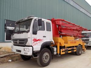 High Reliability Concrete Pump Truck Fast Speed Easy Control H Shaped Outrigger