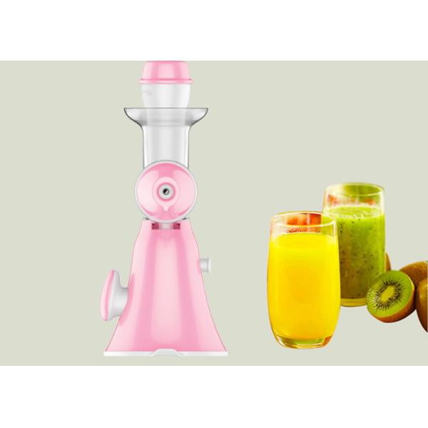 Home Style Non Electric Cold Press Masticating Juicer Easy Installation Whole