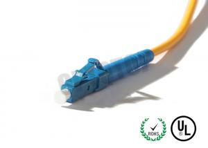 China 3.0mm LC/UPC Fiber Optic Cable Color Code For Measurement Sensors , Blue Jacket on sale