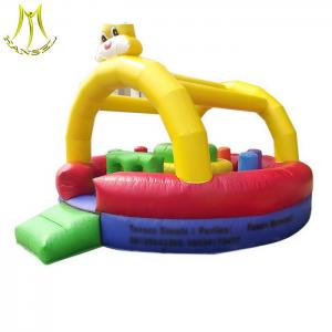 China Hansel hot selling commercial inflatable jumping bouncer castle inflatable playground manufacturer on sale