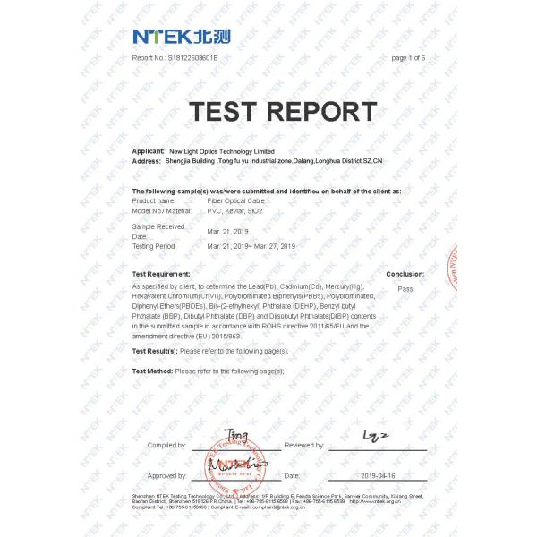 NEW LIGHT OPTICS TECHNOLOGY LIMITED