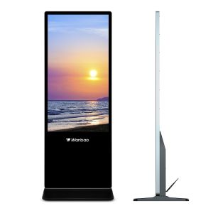  50 Inch Floor Stand Advertising Display Digital Signage Touch Screen Indoor Advertising Signage Manufactures