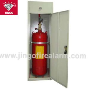 China Fire gas extinguisher cabinet FM200 extinguishing systems 120kg on sale