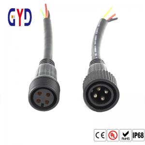 China Waterproof IP67 TPE Fast Charging Data Cable 2 3 4 5 Pin Cable on sale