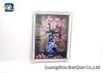 Modern Style 3D Lenticular Pictures Beautiful Flower Picture / Printing