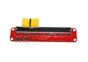 China Red 10K Linear Slide Potentiometer Arduino Uno Module Equipment Dual Output on sale