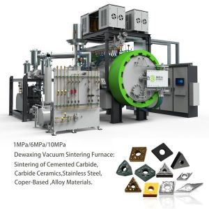 China Tungsten carbide vacuum sintering furnace Chinese Supplier High Pressure International Certificate on sale