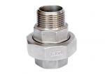 1-1/2" inch 316 stainless steel MF npt, bsp, bspt threaded union with astm, jis,