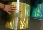 Aluminum Epoxy Resin Hydrophobic foil A8011- O Gold color use air conditioning