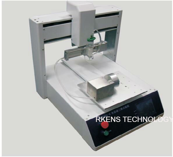 4 Axis Automatic Hot Glue Dispenser 360 Degrees Rotary Dispensing Syringe