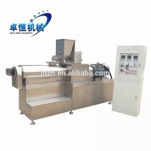 China Siemens Motor Twin Screw Floating Fish Feed Extruder Machine Manufacturing Machinery on sale