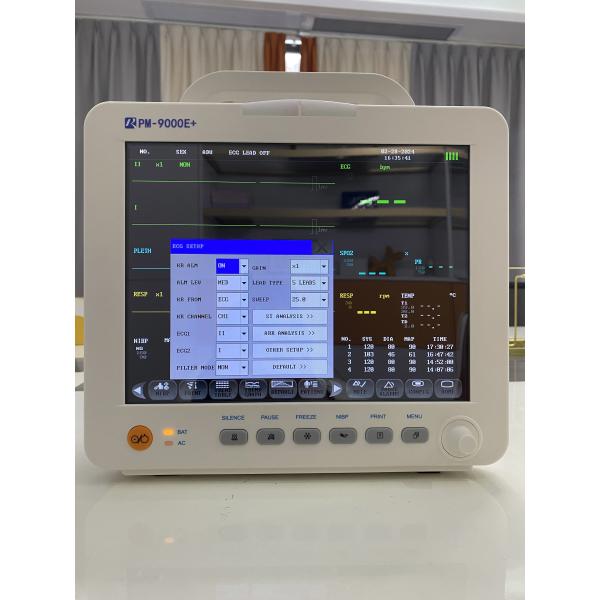 Easy Operation ECG Monitor 12.1 Inch Multi-Parameter Patient Monitor