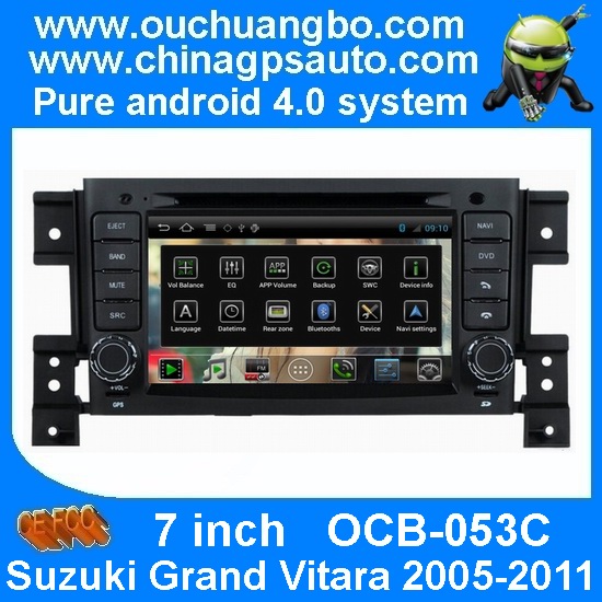 Ouchuangbo Pure Android 4.0 for Suzuki Grand Vitara 2005-2011 Car Multimedia Player Bluetooth S150 System OCB-053C