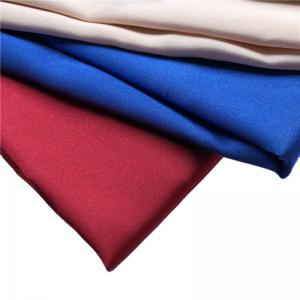 China Technics Woven 95-120GSM Polyester Baroque Satin Fabric for Lady Dress Shirts Weddings on sale
