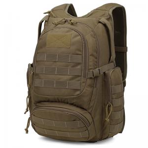 China Military Style Waterproof Tactical Backpack Tan Color Molle Tactical Backpack on sale