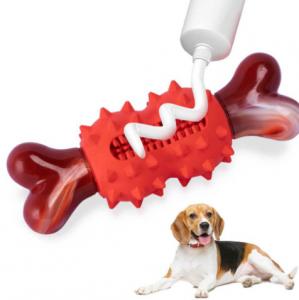 China Natural Rubber Bones Safe Chew Toys For Dogs 25x18CM on sale