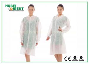 China Dental Medical Tyvek Disposable Lab Coats/Free Size Lab Coat Breathable For Body on sale