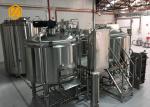 Beer Processing Small Brewery Equipment 500L / 1000L Convenient Operation