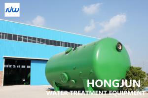  BV Horizontal Water Filter Processor Carbon Steel Anticorrosive Epoxy Manufactures