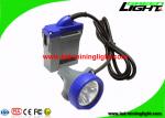 Shock Resistant Miners Cap Lamp 10000 Lux With Cable 1.4m / 1.6m