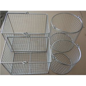 China Stainless Steel Wire Mesh Baskets on sale