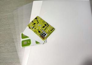 China ASTM D1922 0.04mm Contactless Card PC Plastic Sheet on sale