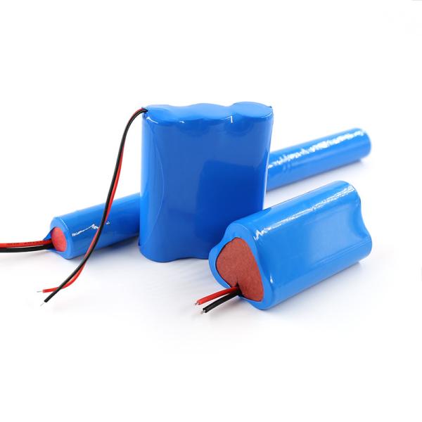 18650 Lithium Rechargeable Battery Pack 11.1V 2500mAh Battery For Detector