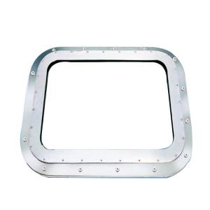 China Fixed Hinged Bolted and Welded Type Aluminum Marine A60 Fireproof Windows on sale